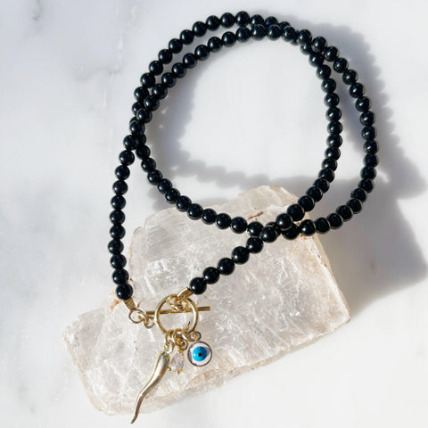 I am...Protected, and at Peace Intention Necklace